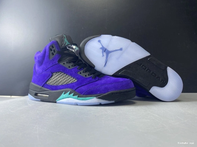 Retro Jordan 5 Air Alternate 136027-500 Grape 0811